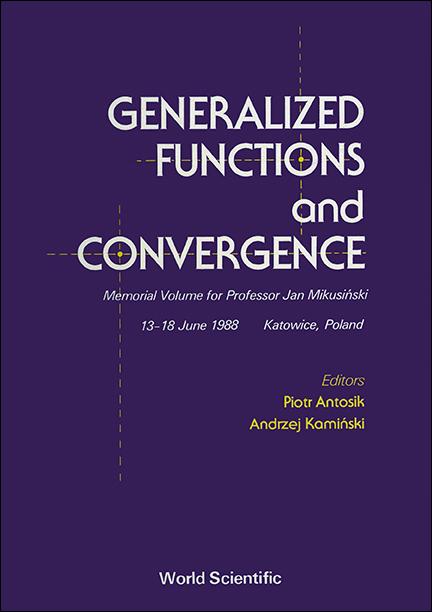 GENERALIZED FUNCTIONS AND CONVERGENCE