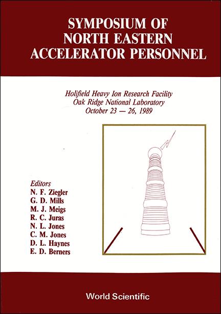 NORTH EASTERN ACCELERATOR OPERSONNEL by Berners Edgar Davis, Haynes D L, Jones Charles Miller