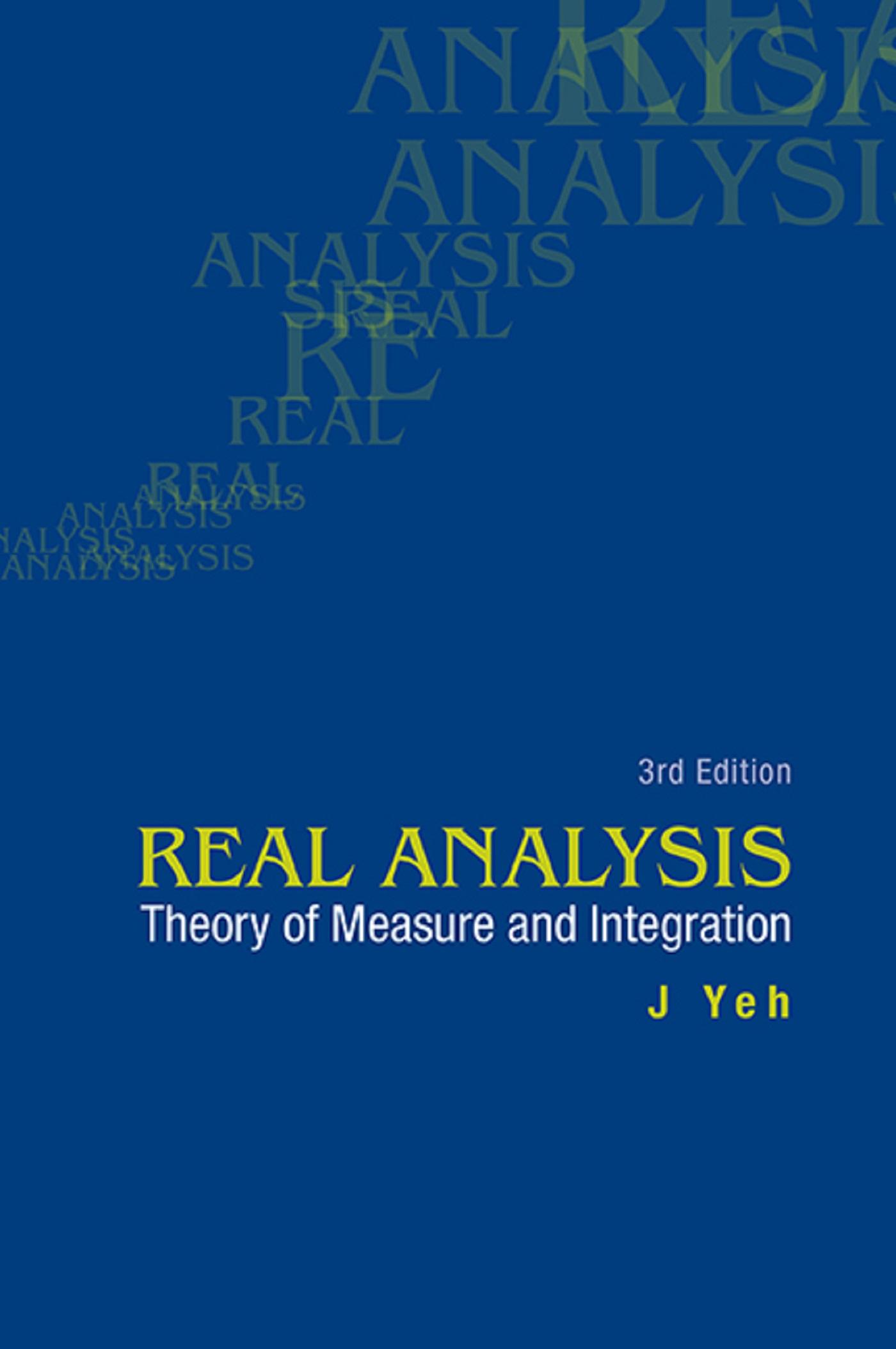 REAL ANALYSIS (3RD ED)