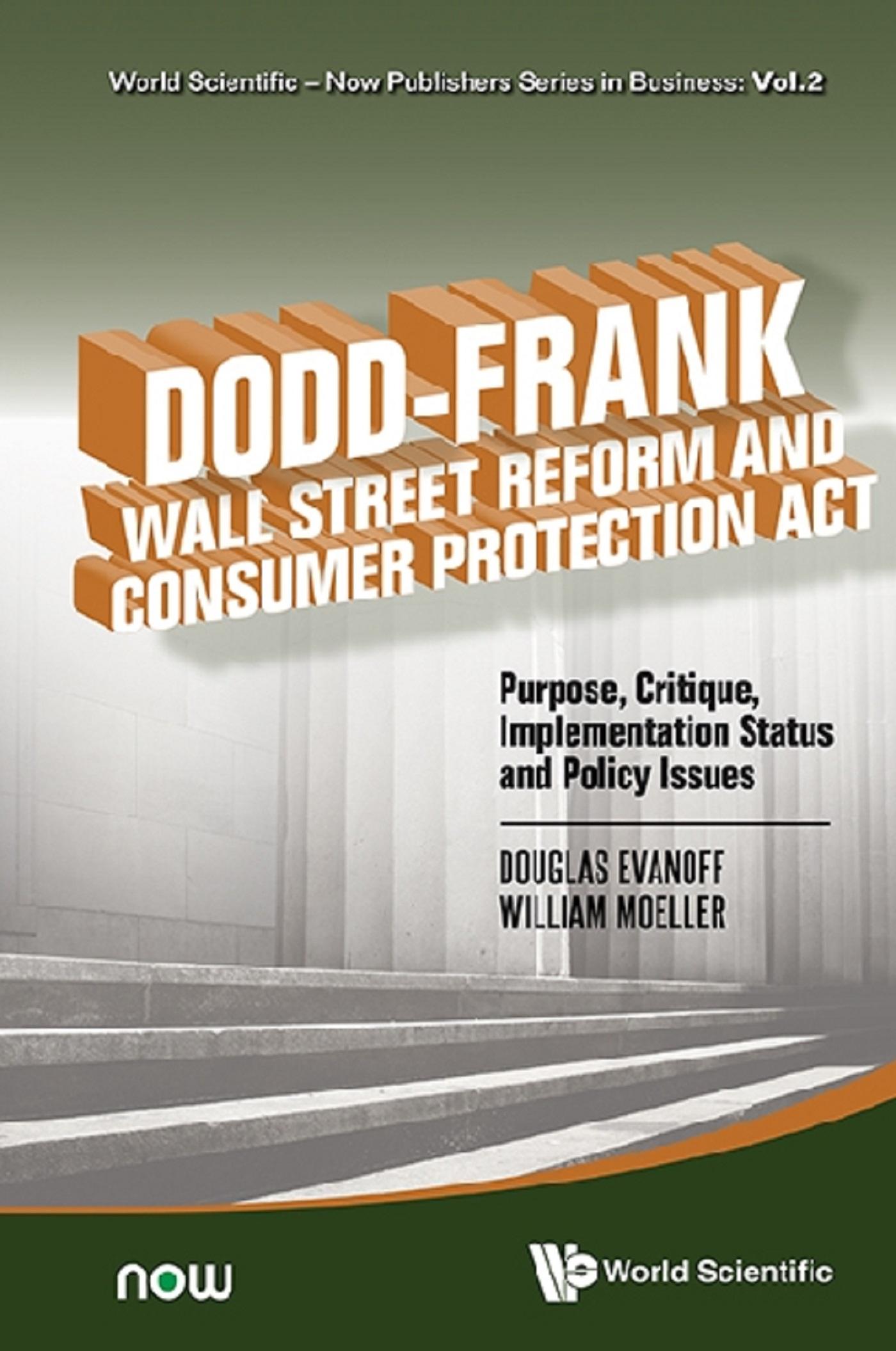DODD-FRANK WALL STREET REFORM AND CONSUMER PROTECTION ACT