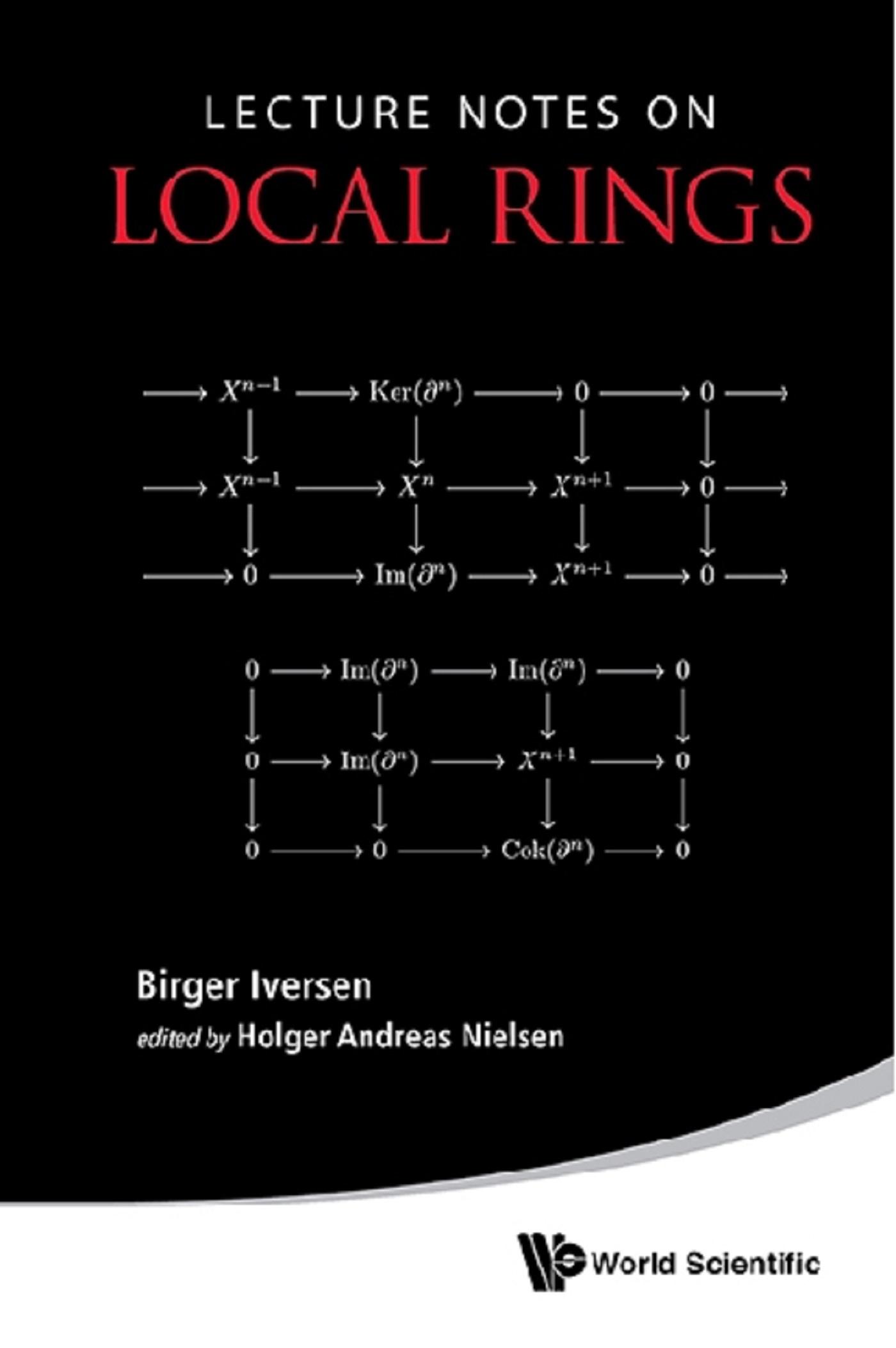 LECTURE NOTES ON LOCAL RINGS