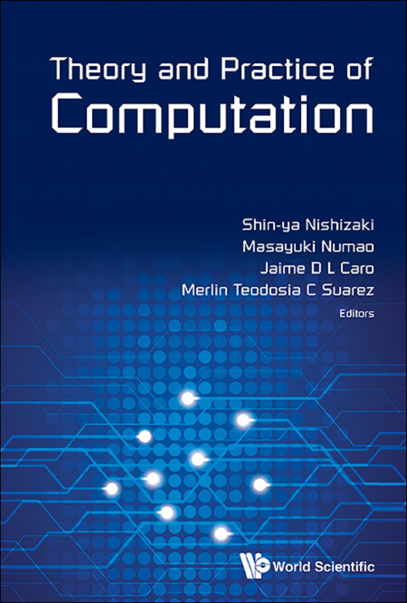 THEORY AND PRACTICE OF COMPUTATION