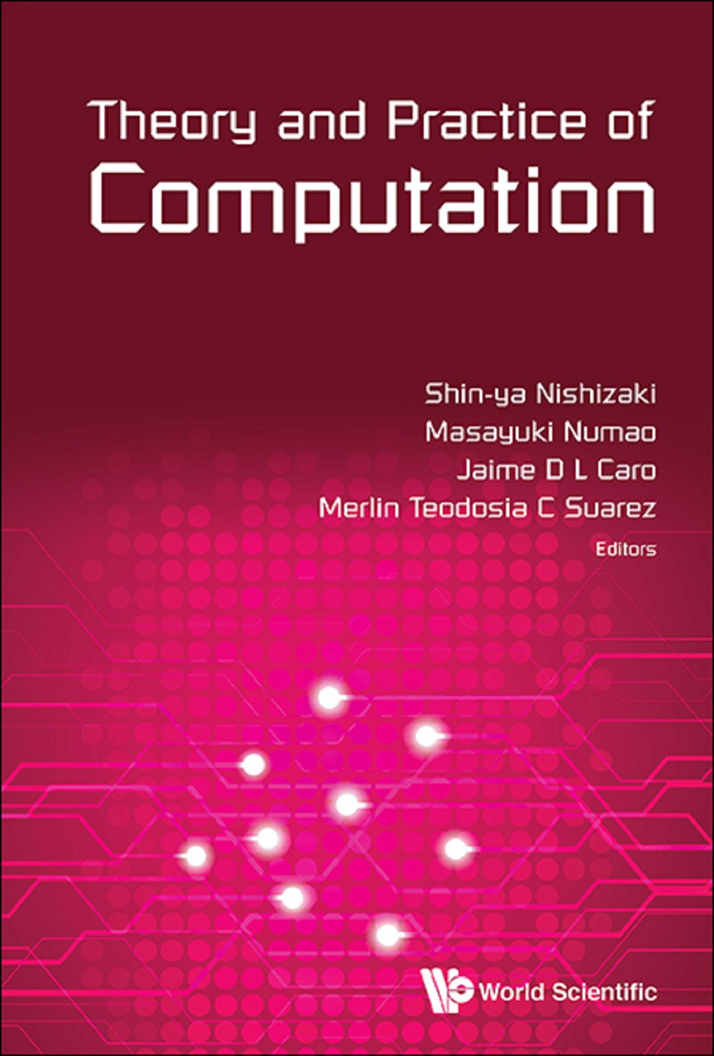 THEORY AND PRACTICE OF COMPUTATION