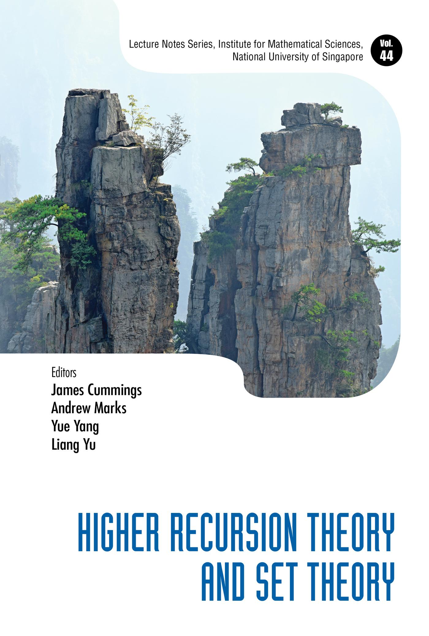 HIGHER RECURSION THEORY AND SET THEORY