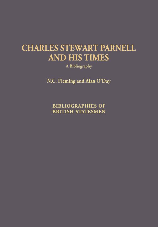 Charles Stewart Parnell and His Times by Alan O'Day, N. C. Fleming