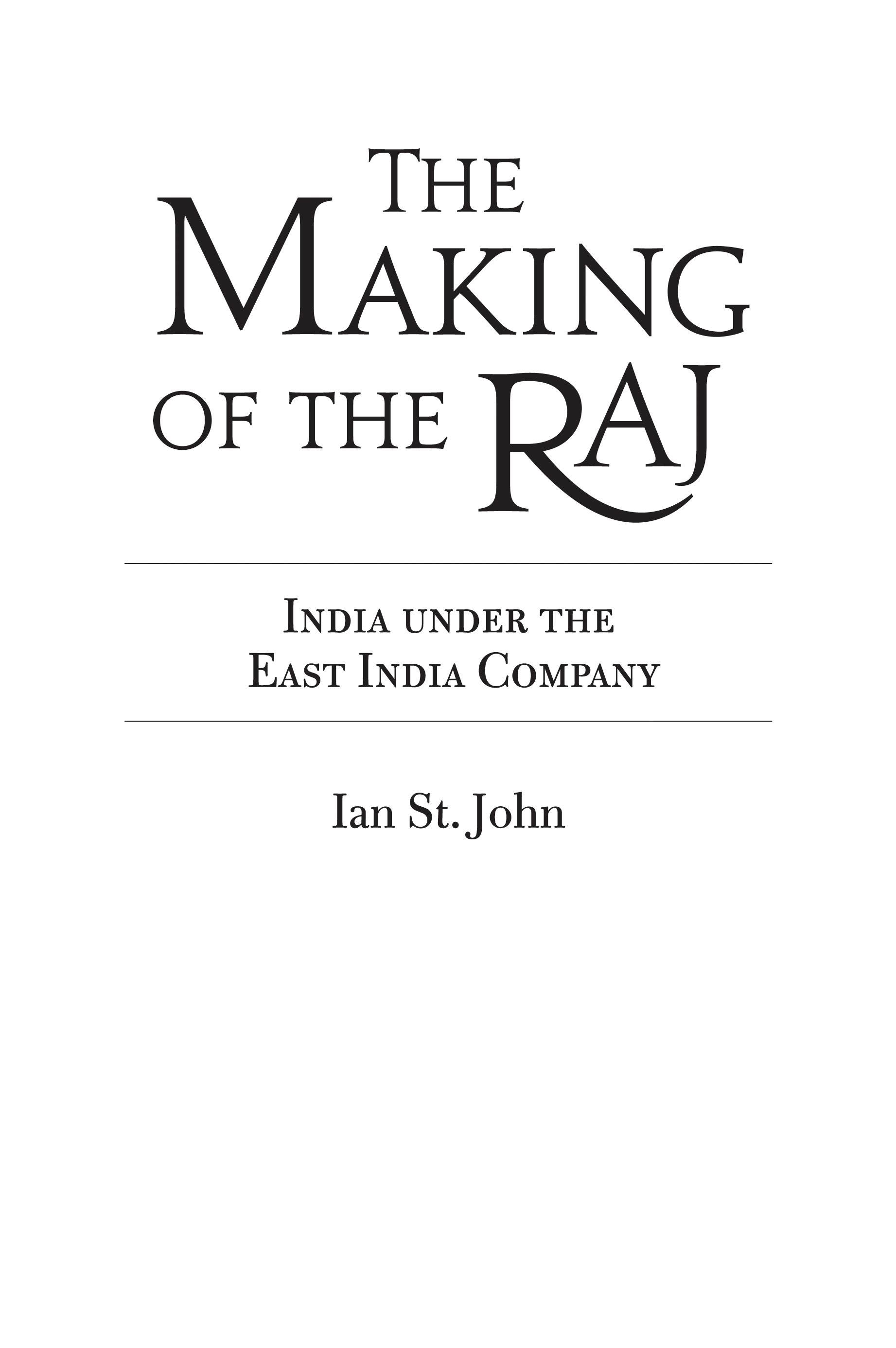 The Making of the Raj