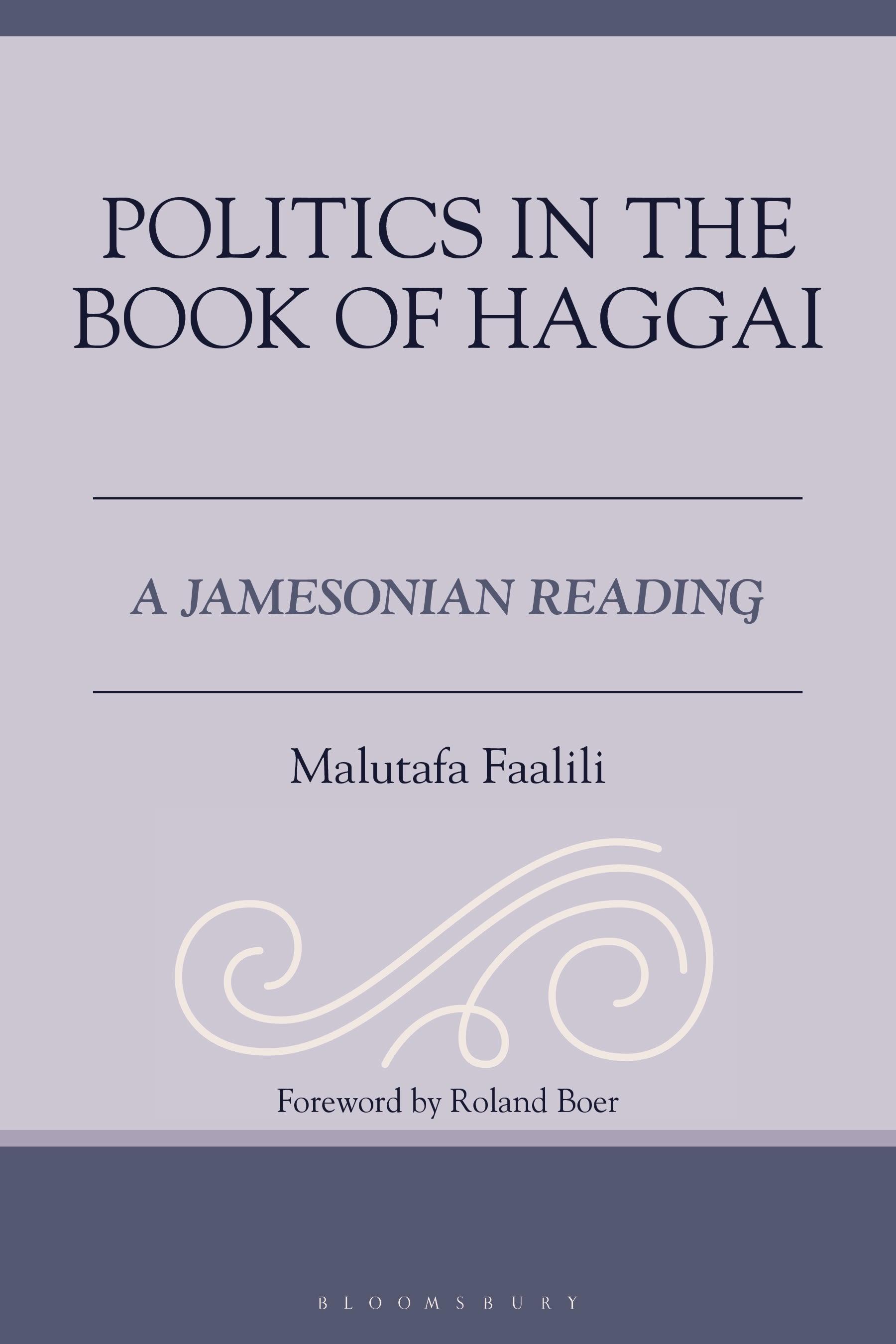 Politics in the Book of Haggai