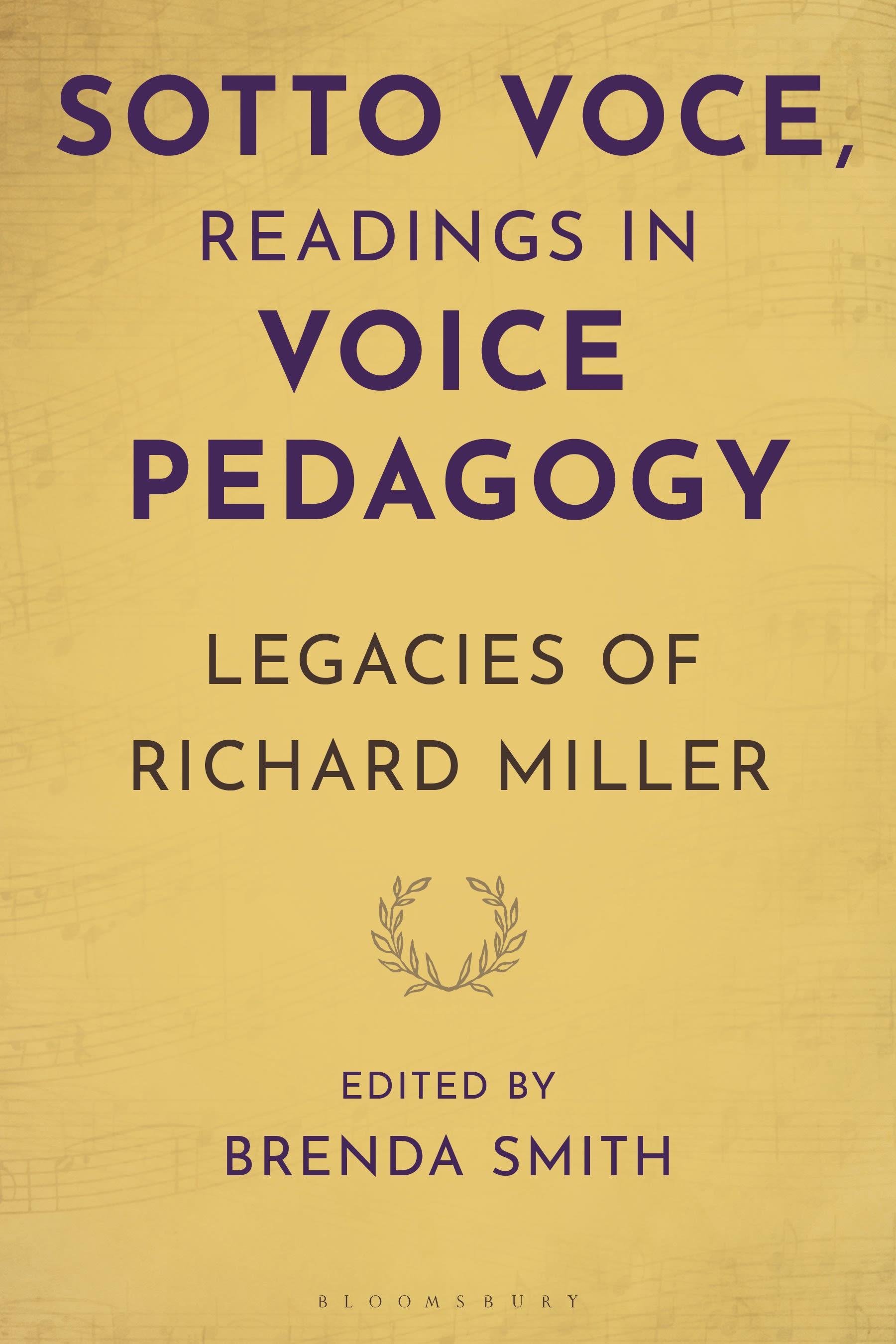 Sotto Voce, Readings in Voice Pedagogy