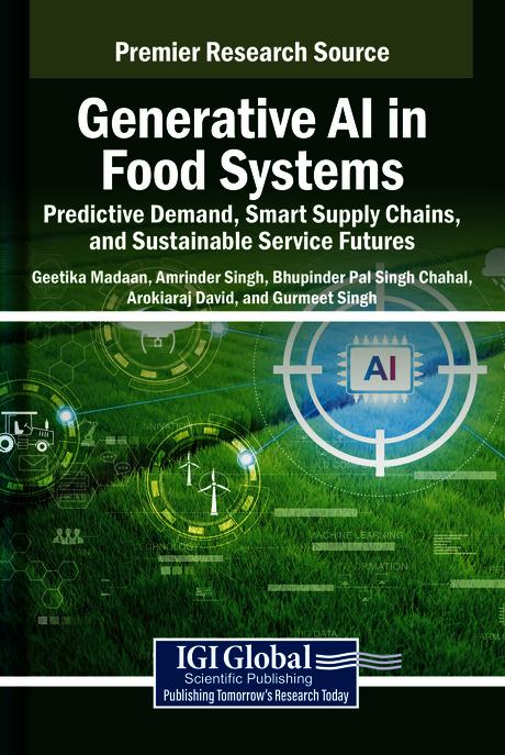 Generative AI in Food Systems: Predictive Demand, Smart Supply Chains, and Sustainable Service Futures