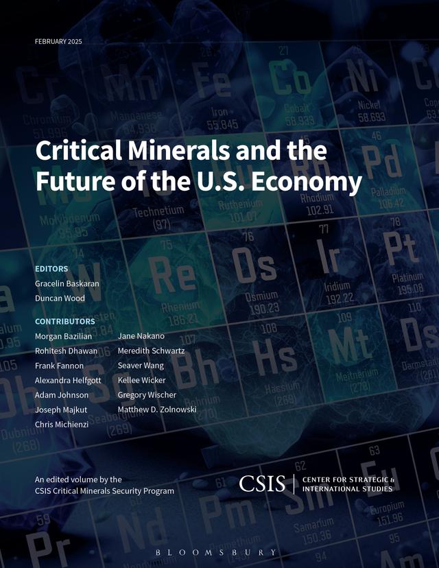 Critical Minerals and the Future of the U.S. Economy by Duncan Wood, Gracelin Baskaran