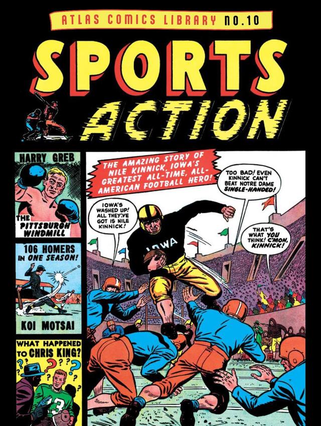 The Atlas Comics Library No. 10 by Bernard Krigstein, Gene Colan, Joe Maneely, Russ Heath