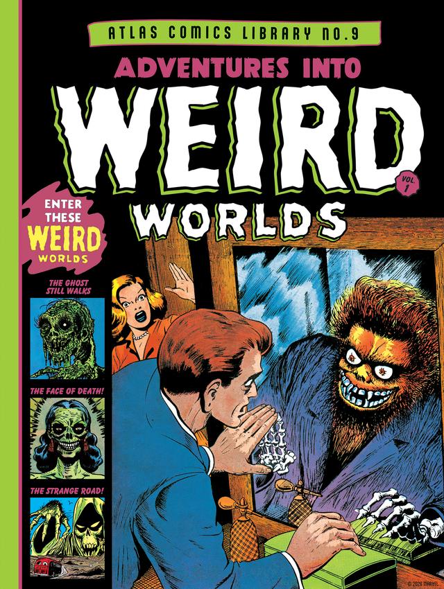 The Atlas Comics Library No. 9 by B. (Bernard) Krigstein, Bill Everett, Carmine Infantino, Dr. Michael J. Vassallo, Joe Maneely, Russ Heath