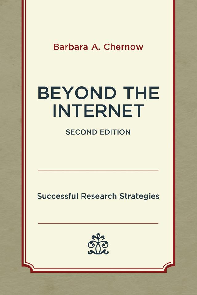 Beyond the Internet by Barbara A. Chernow