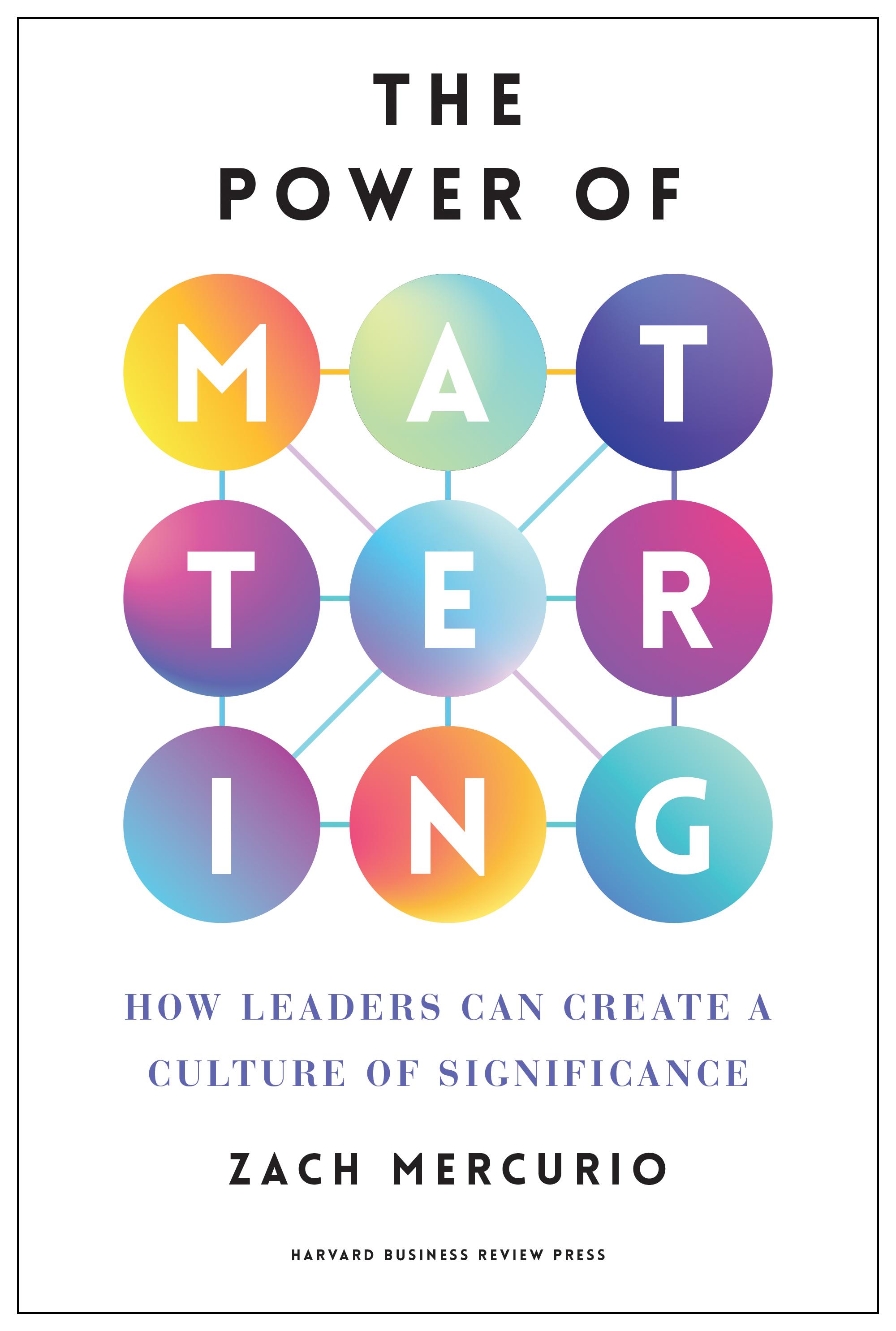The Power of Mattering
