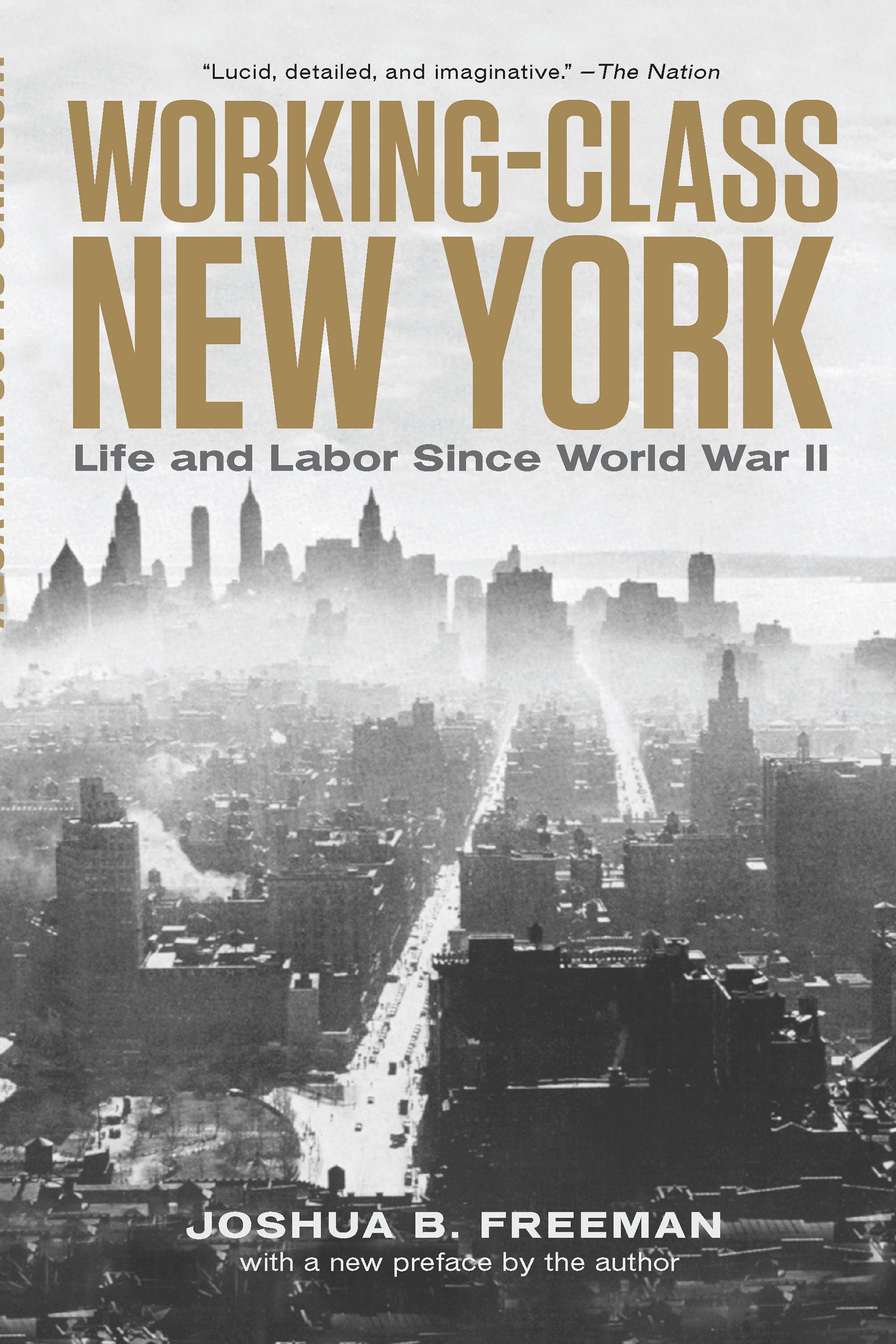 Working-Class New York