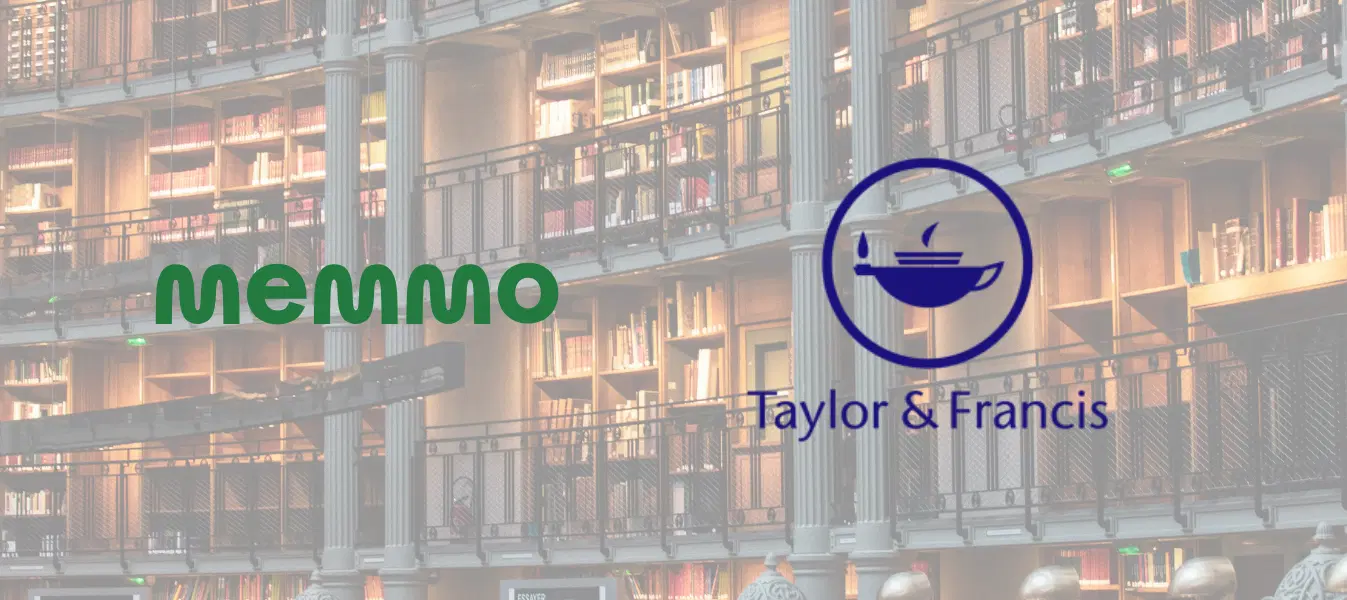 Memmo og Taylor & Francis indgår strategisk partnerskab Memmo og Taylor & Francis indgår strategisk partnerskab