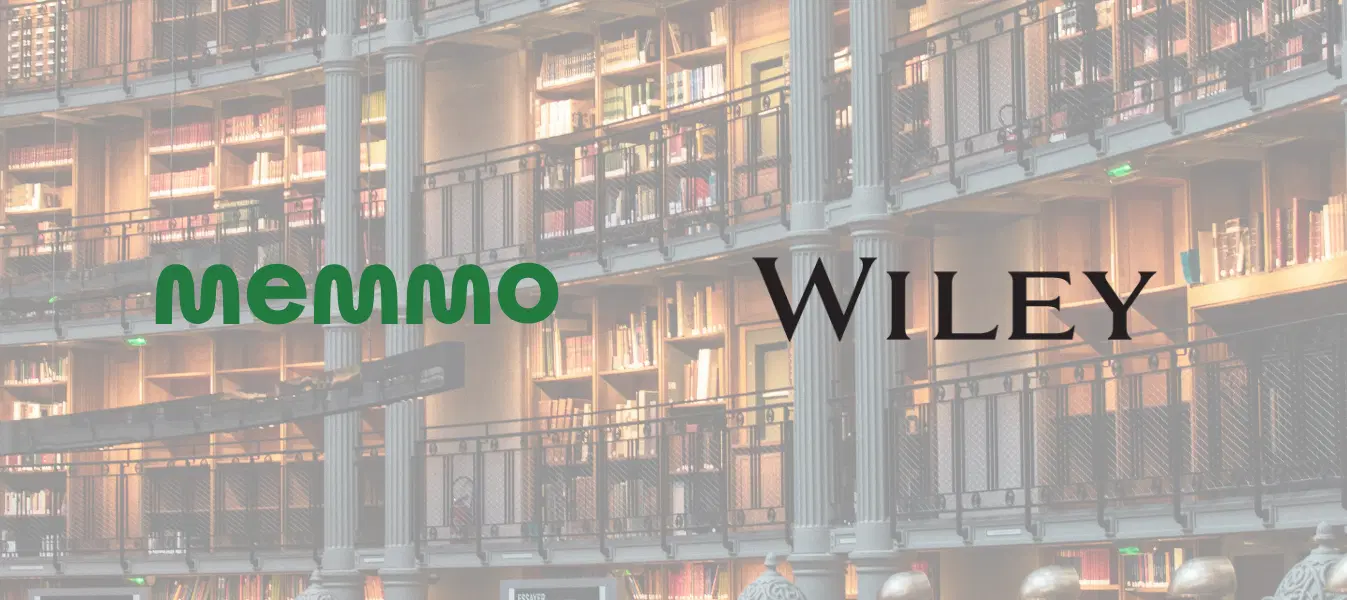 Memmo s'associe à Wiley Memmo s'associe à Wiley